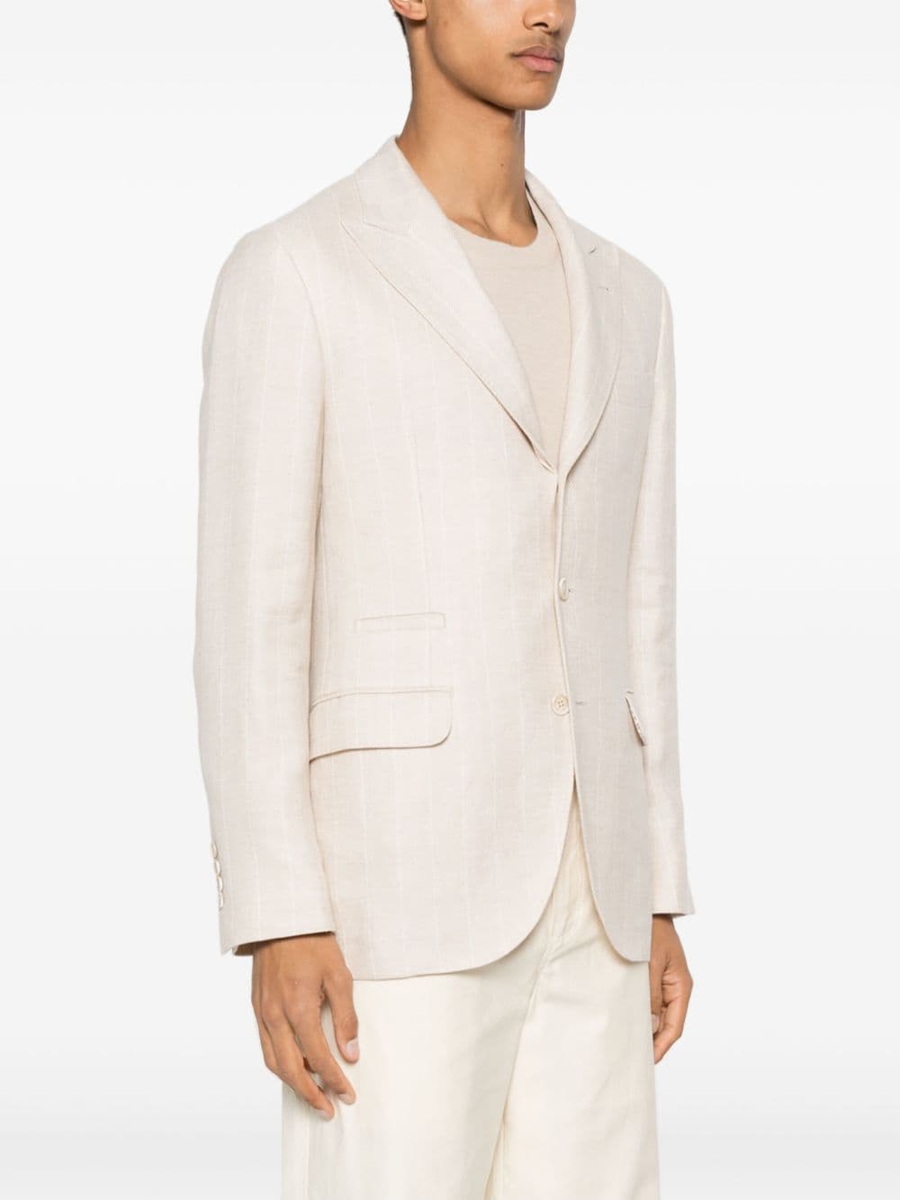 Brunello Cucinelli BRUNELLO CUCINELLI- Linen Suit-type Jacket