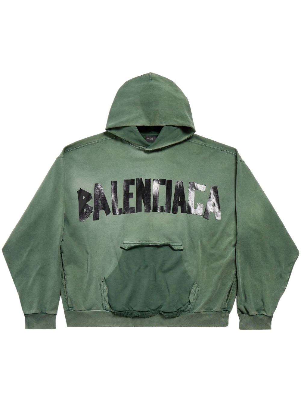 Balenciaga BALENCIAGA- Tape Type Oversized Hoodie