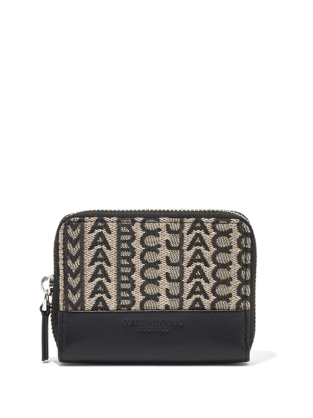 Marc Jacobs MARC JACOBS- The Monogram Leather Zip Around Wallet