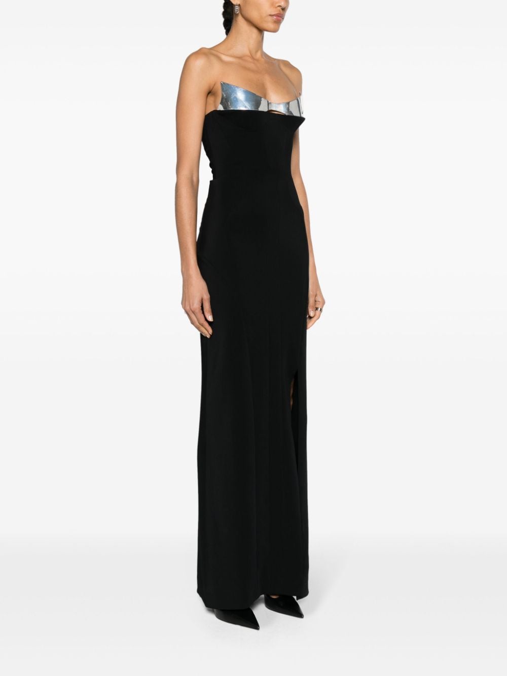 Mugler MUGLER- Viscose Long Dress