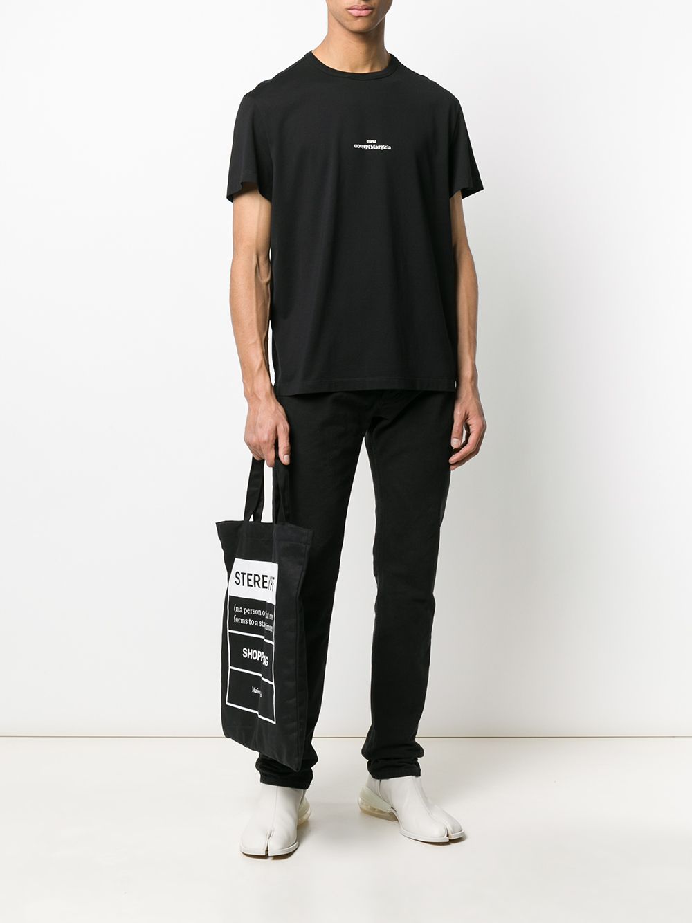 Maison Margiela MAISON MARGIELA- Logo Cotton T-shirt