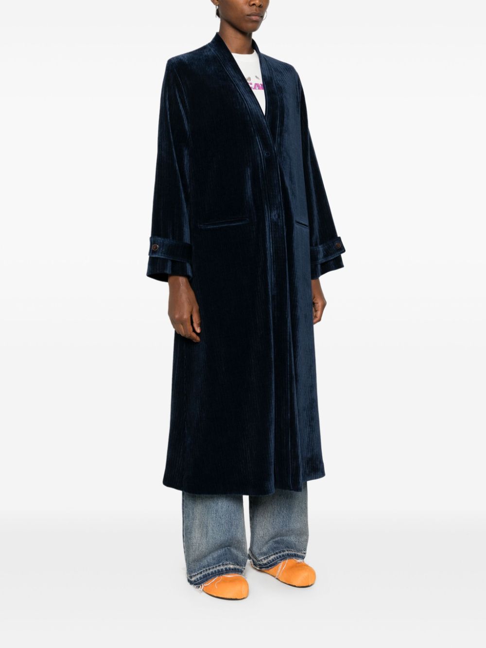 Forte Forte FORTE FORTE- Courduroy Long Coat