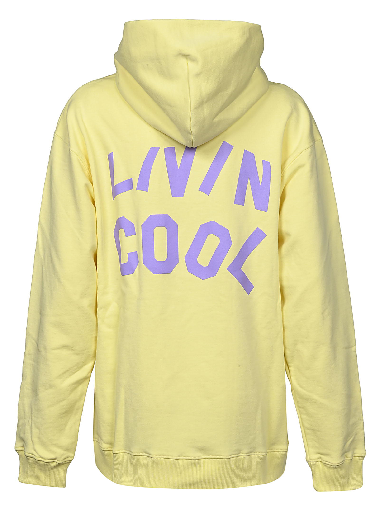 Livincool LIVINCOOL- Cotton Oversized Logo Hoodie