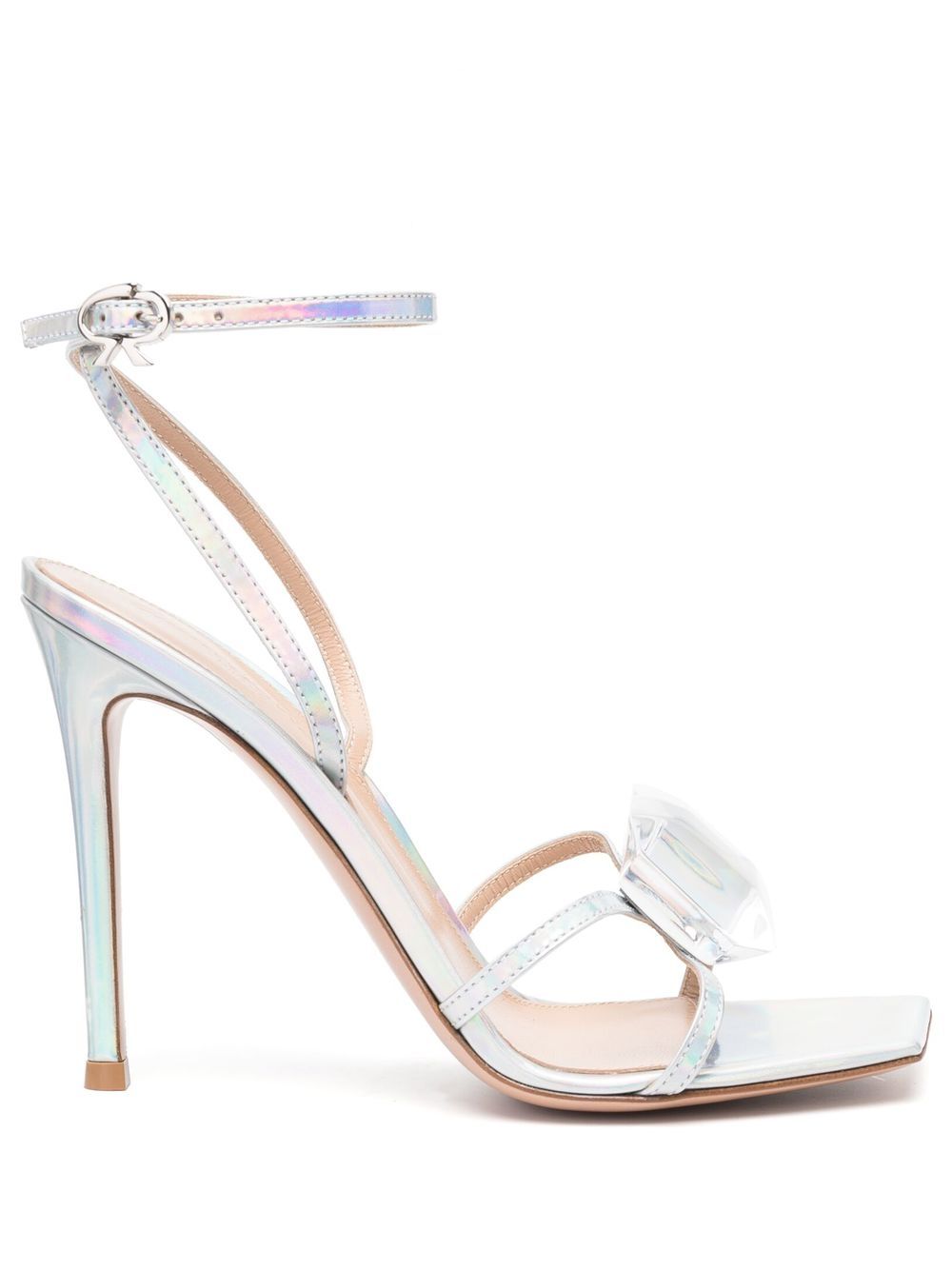 Gianvito Rossi GIANVITO ROSSI- Leather Heel Sandals