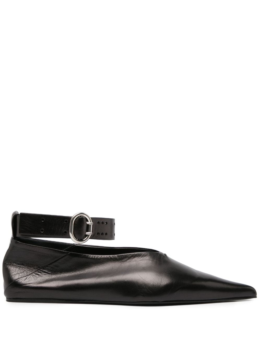 Jil Sander JIL SANDER- Leather Ballet Flats