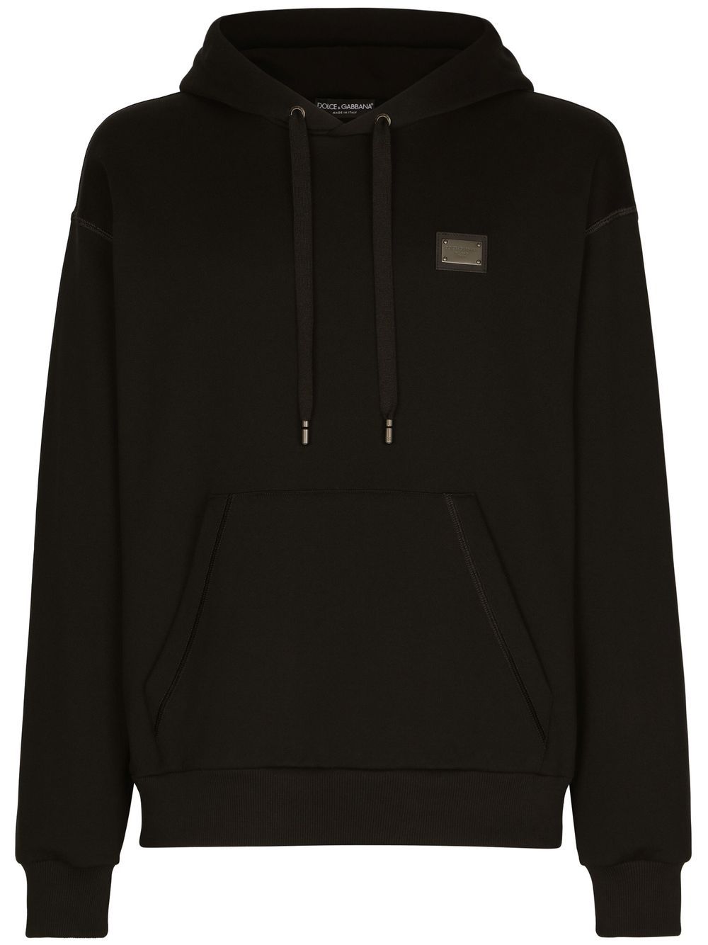 Dolce & Gabbana DOLCE & GABBANA- Logo Cotton Hoodie