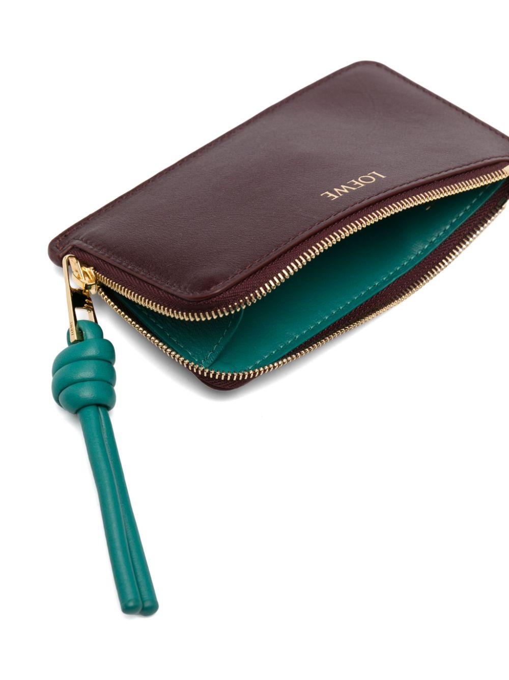 Loewe LOEWE- Knot Leather Card Holder