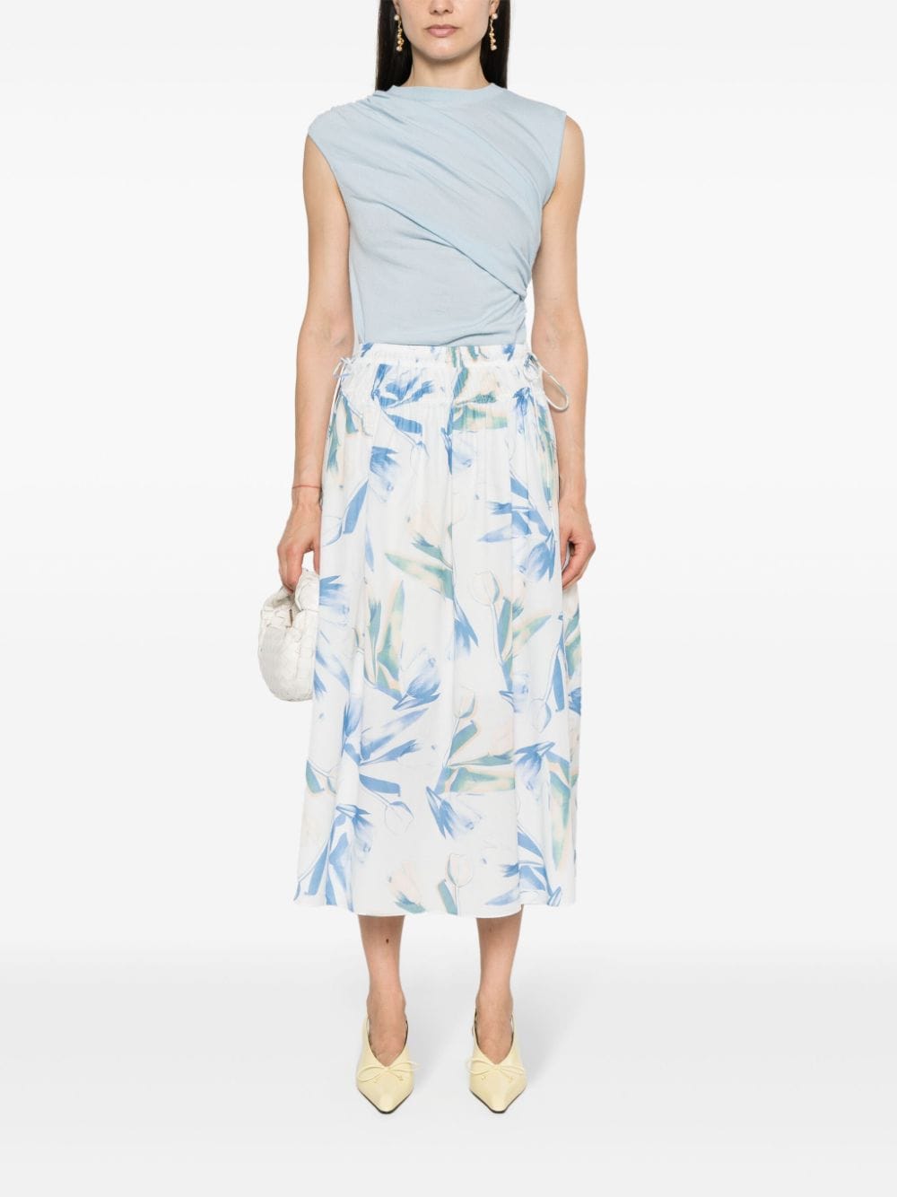 Paul Smith PAUL SMITH- Printed Long Skirt