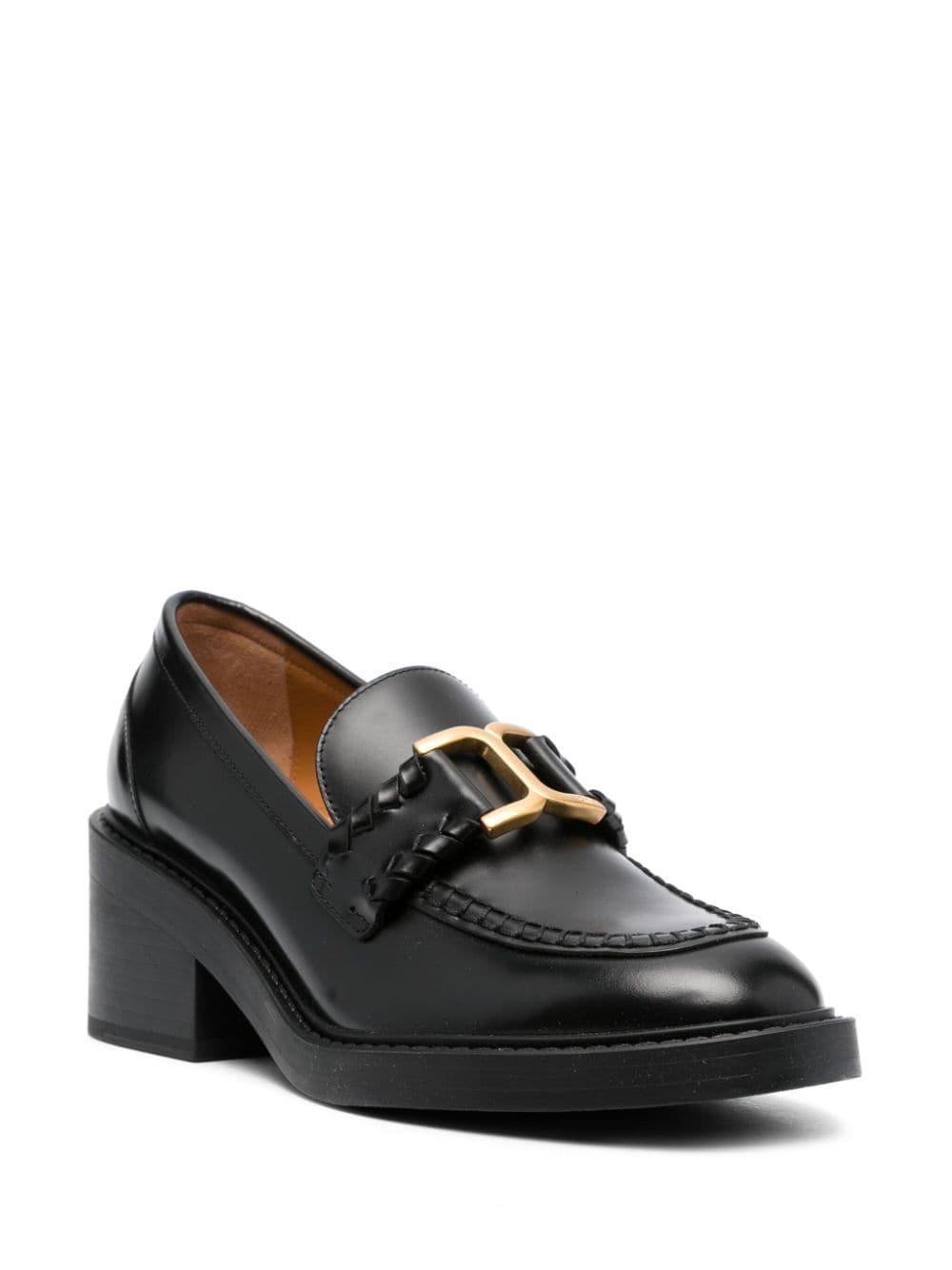 Chloé CHLOÉ- Marcie Leather Loafers