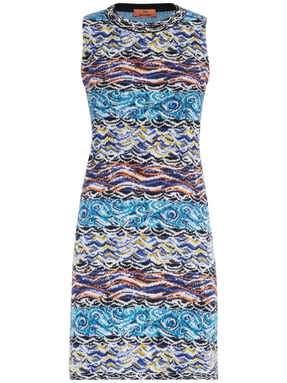 Missoni MISSONI- Wool And Cotton Blend Short Dress