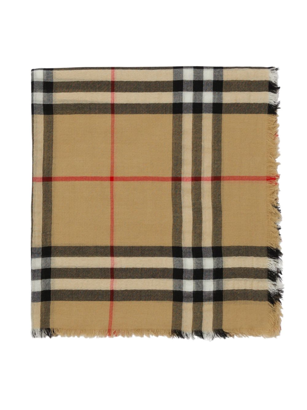 Burberry BURBERRY- Wool Checked Scarf