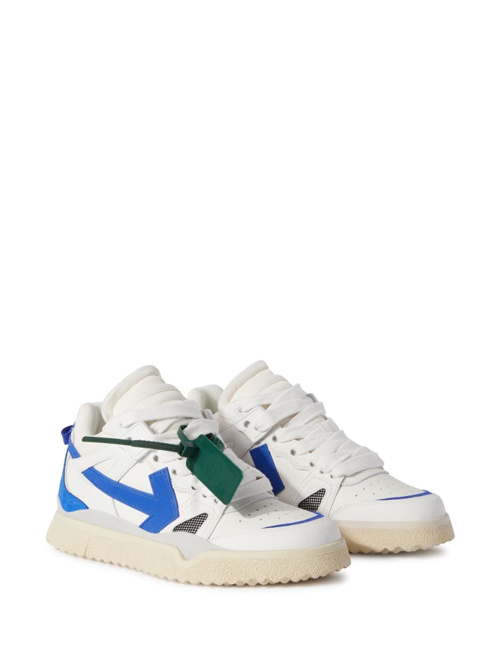 OFF-WHITE OFF-WHITE- Mid Top Sponge Sneakers