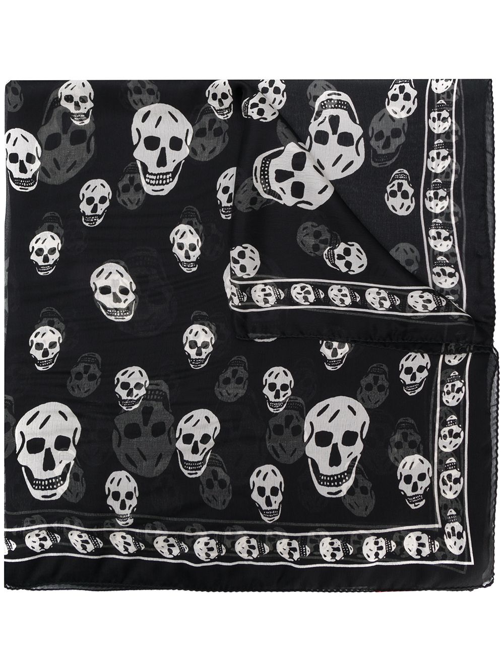 Alexander McQueen ALEXANDER MCQUEEN- Skull Scarf