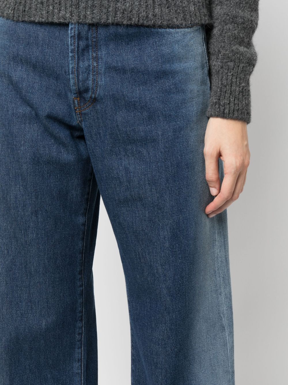 Dries Van Noten DRIES VAN NOTEN- Straight Leg Denim Jeans