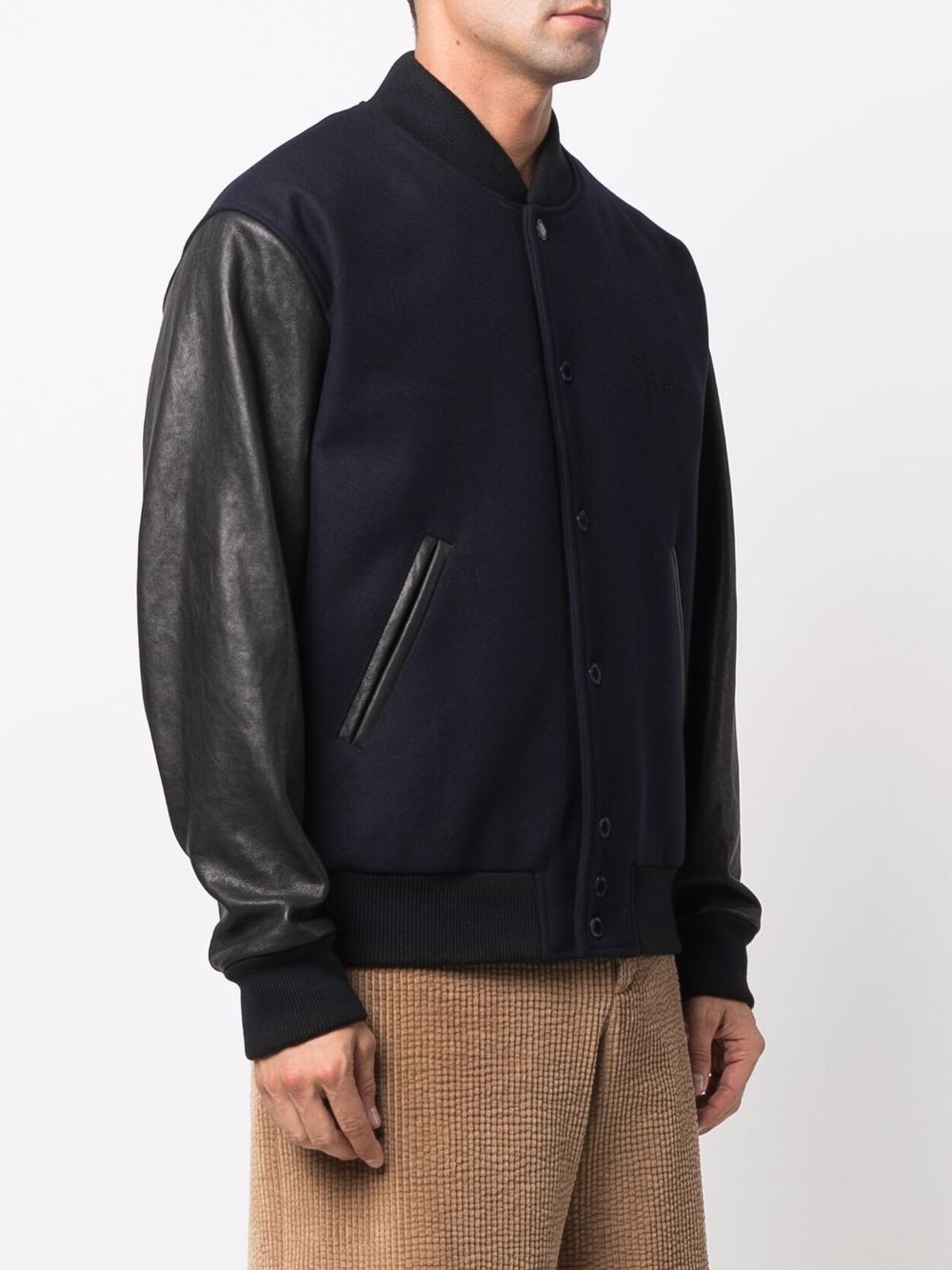 Golden Goose GOLDEN GOOSE- Wool And Leather Bomber Jacket