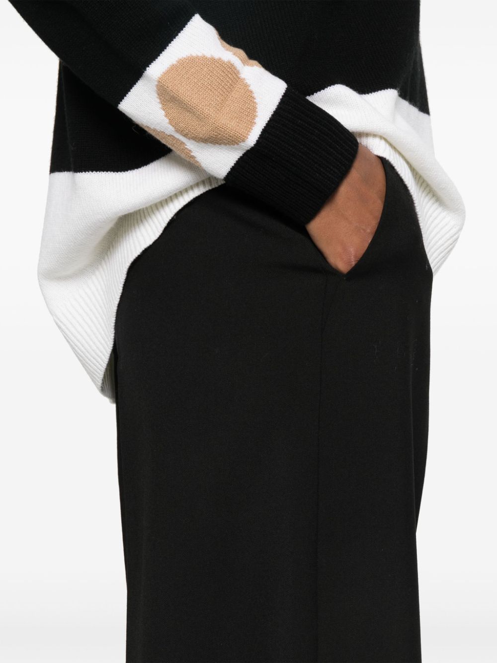 Max Mara MAX MARA- Wool Wide-leg Trousers