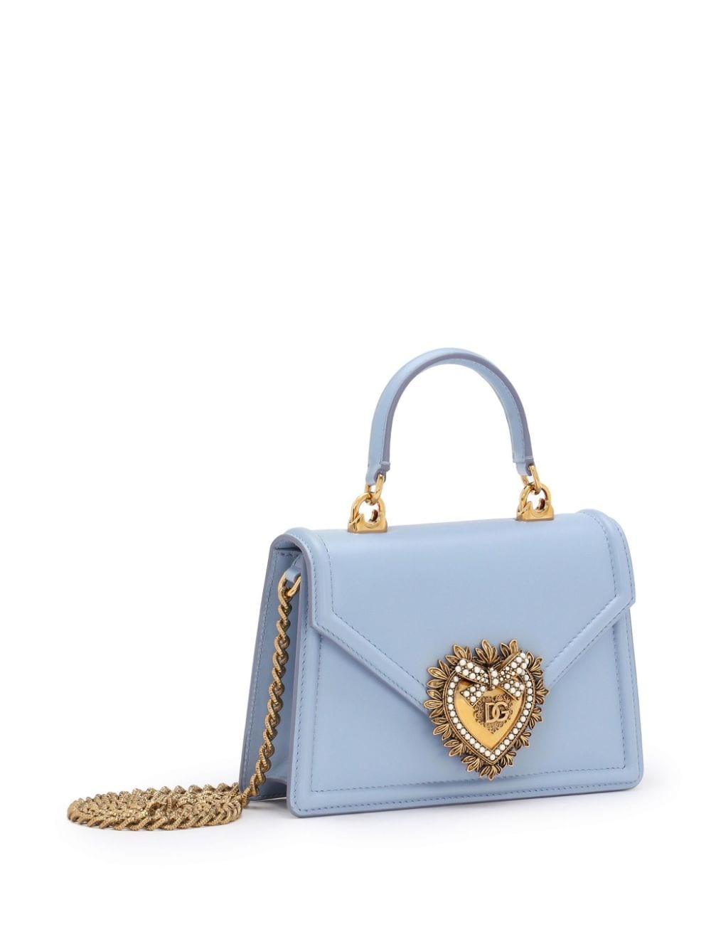 Dolce & Gabbana DOLCE & GABBANA- Devotion Small Leather Handbag