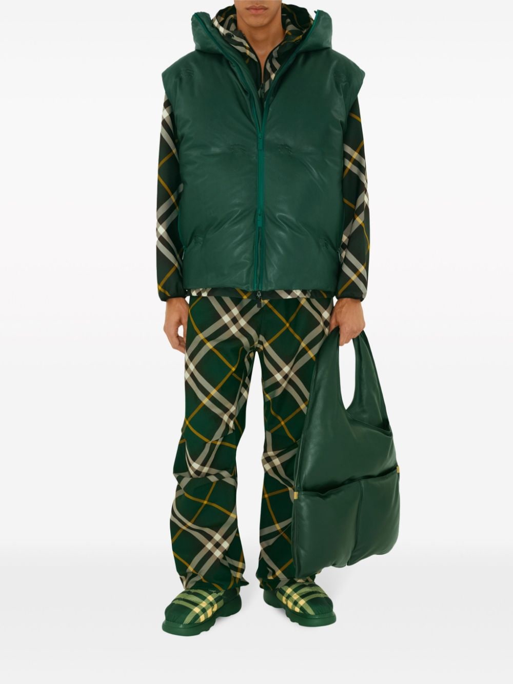 Burberry BURBERRY- Jacket With Check Pattern