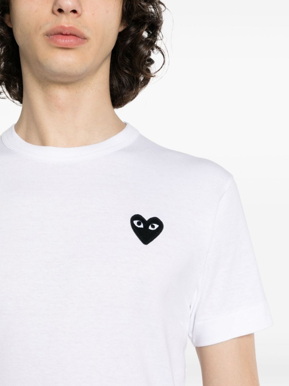 Comme Des Garçons Play COMME DES GARCONS PLAY- Logo Cotton T-shirt