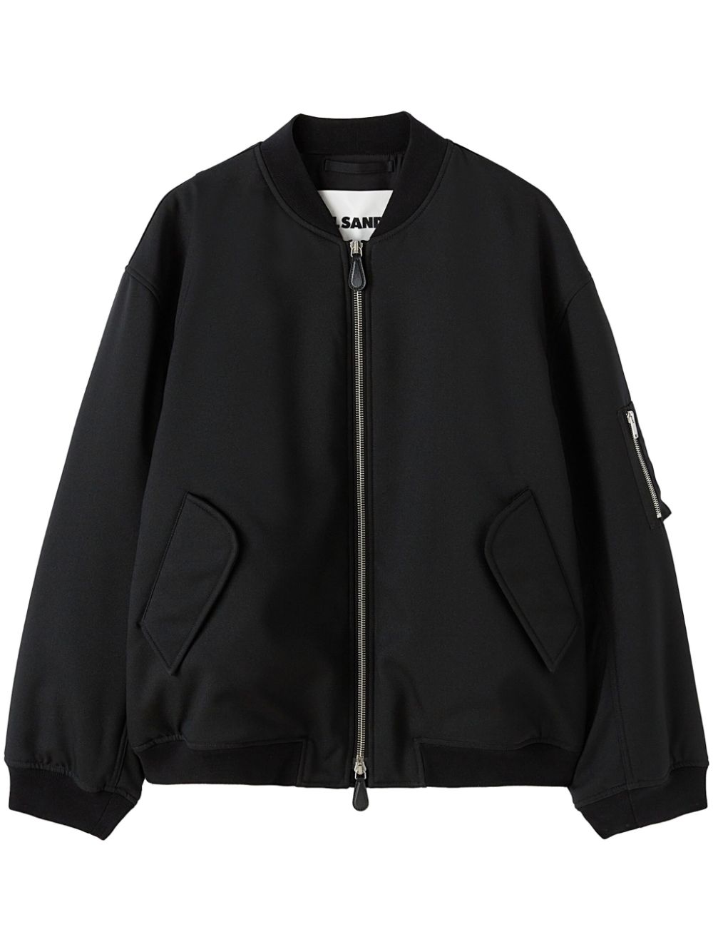 Jil Sander JIL SANDER- Zipped Bomber Jacket