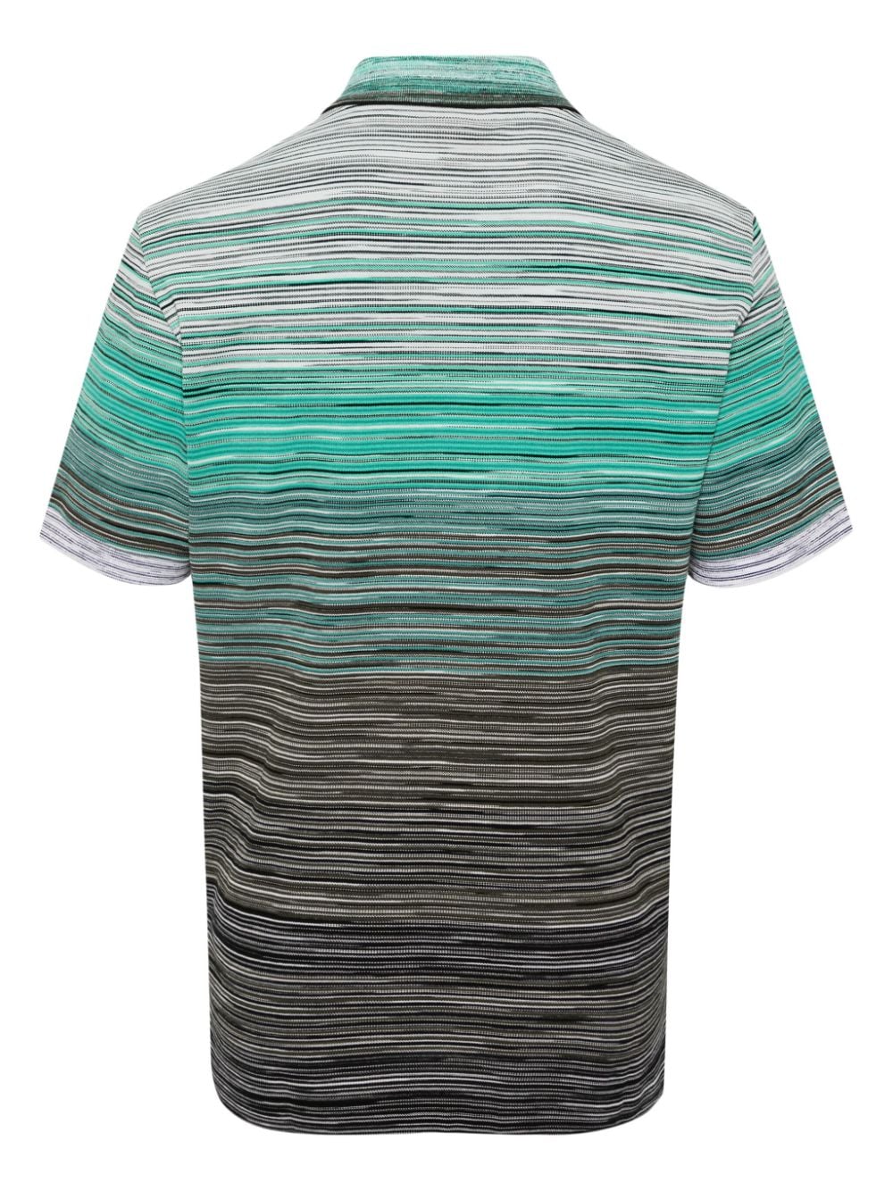 Missoni MISSONI- Tie-dye Print Cotton Polo Shirt