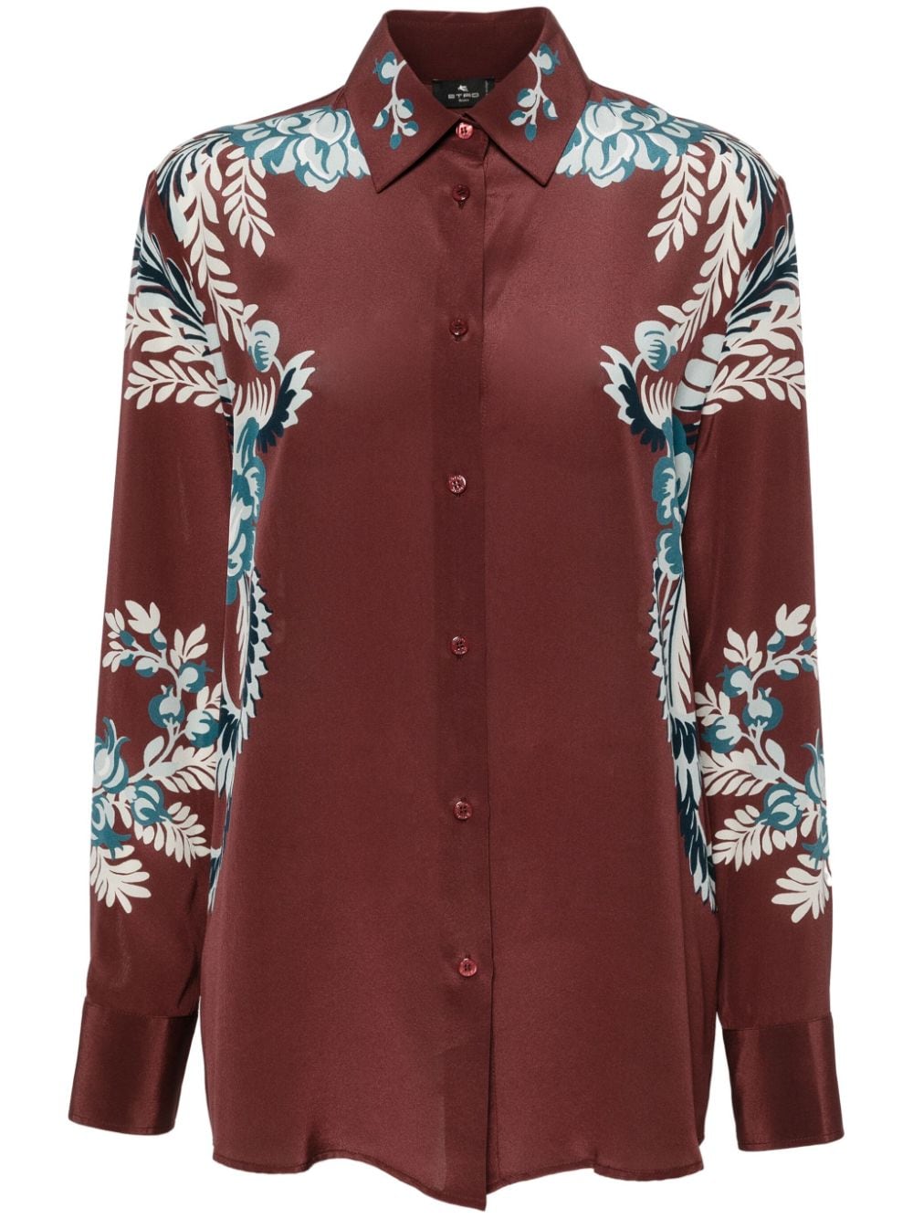 Etro ETRO- Printed Silk Shirt