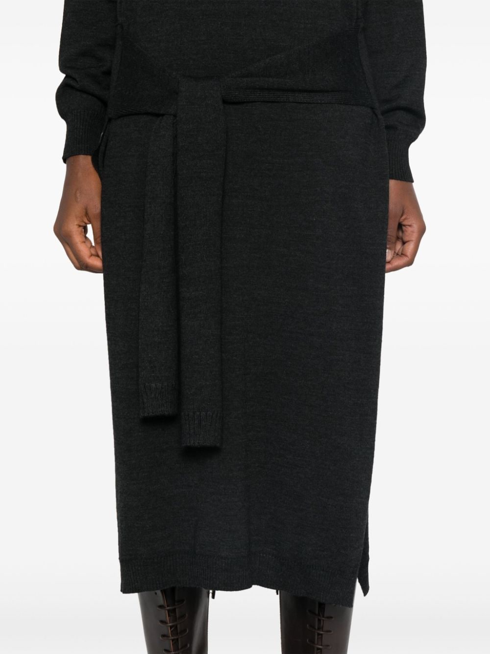 Lemaire LEMAIRE- Wool Blend Midi Dress