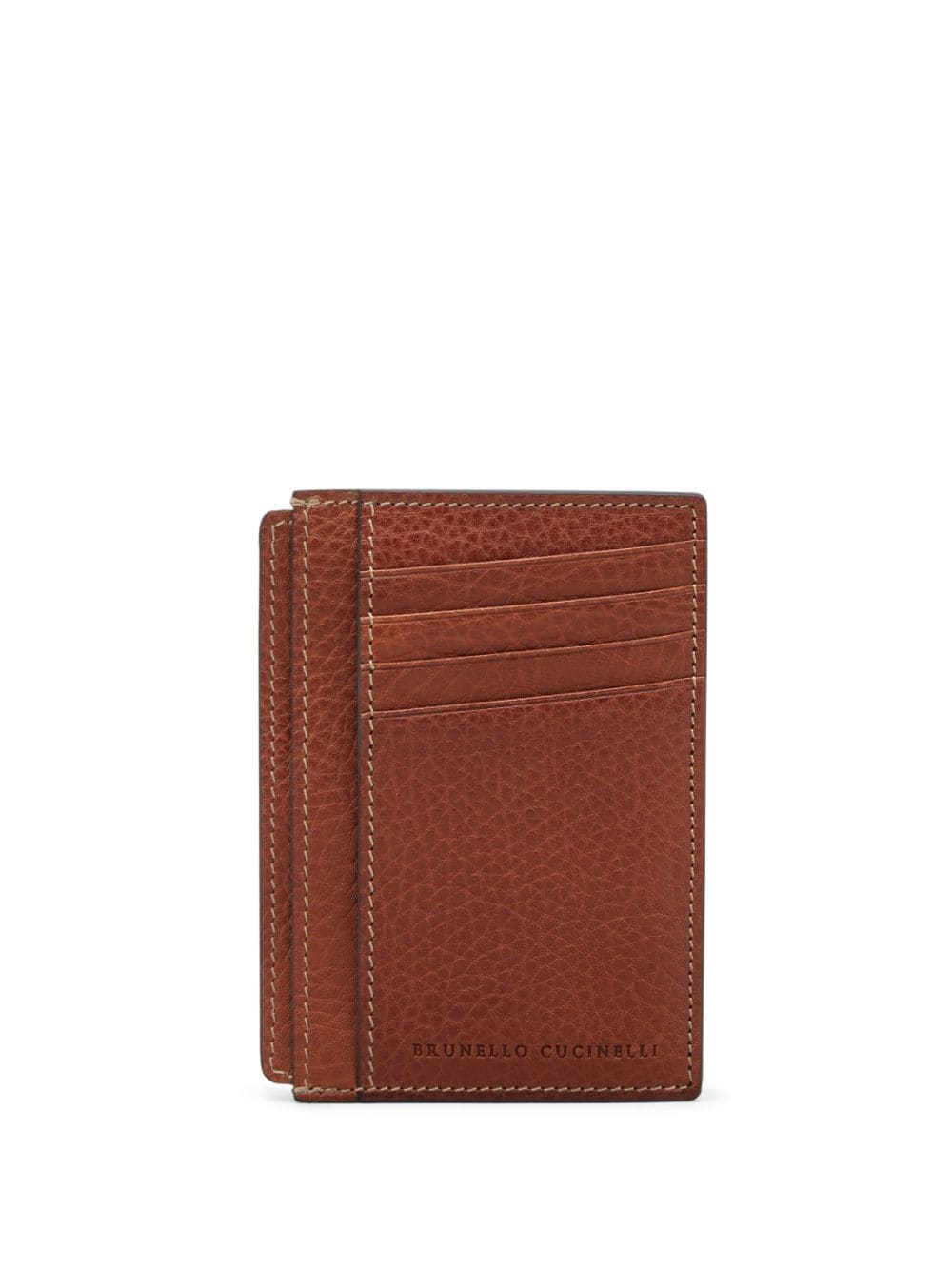 Brunello Cucinelli BRUNELLO CUCINELLI- Leather Credit Card Holder