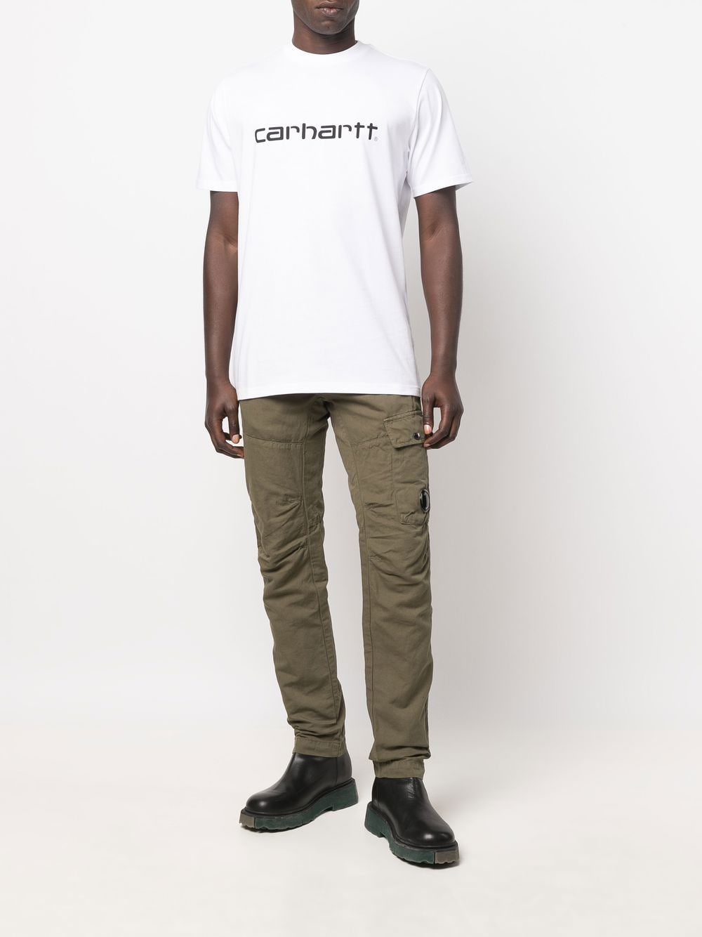 Carhartt WIP CARHARTT WIP- S/s Script Cotton T-shirt