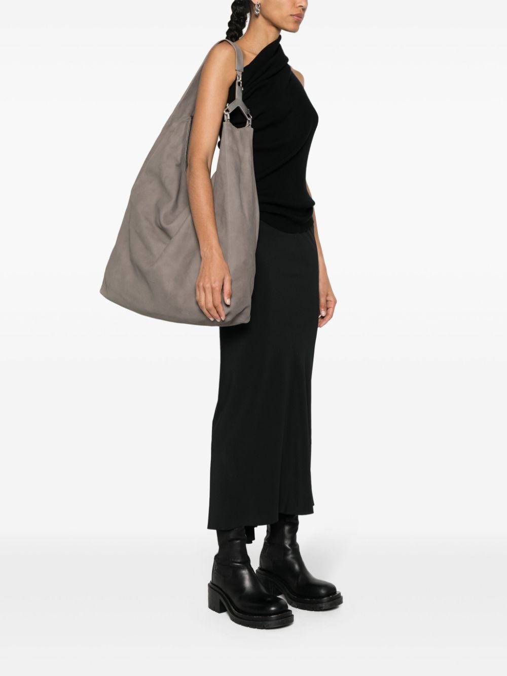 Rick Owens RICK OWENS- Leather Shoulder Bag