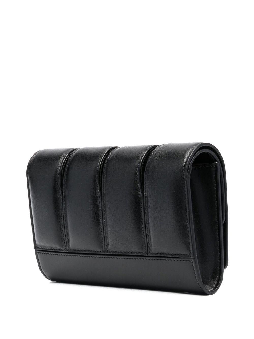 Alexander McQueen ALEXANDER MCQUEEN- The Slash Leather Clutch Bag