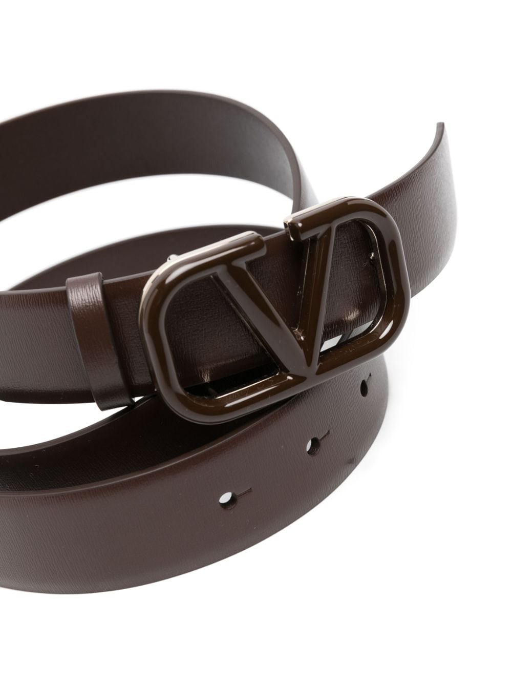 VALENTINO GARAVANI VALENTINO GARAVANI- Vlogo Signature Leather Belt