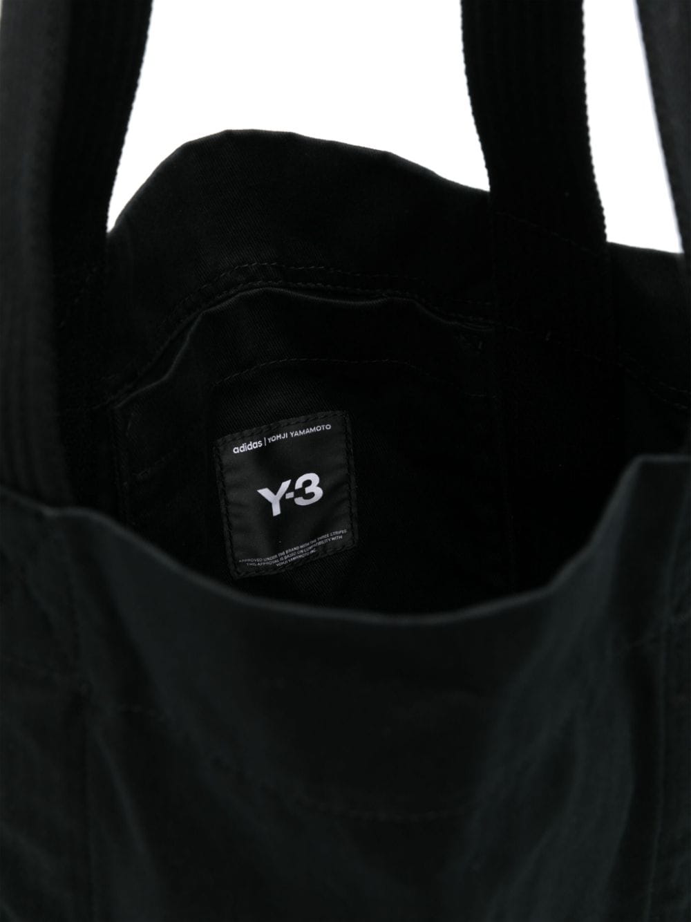 Y-3 Y-3- Logo Cotton Tote