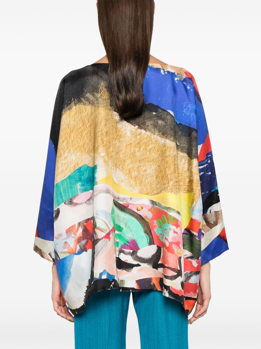 Daniela Gregis DANIELA GREGIS- Printed Silk Blouse