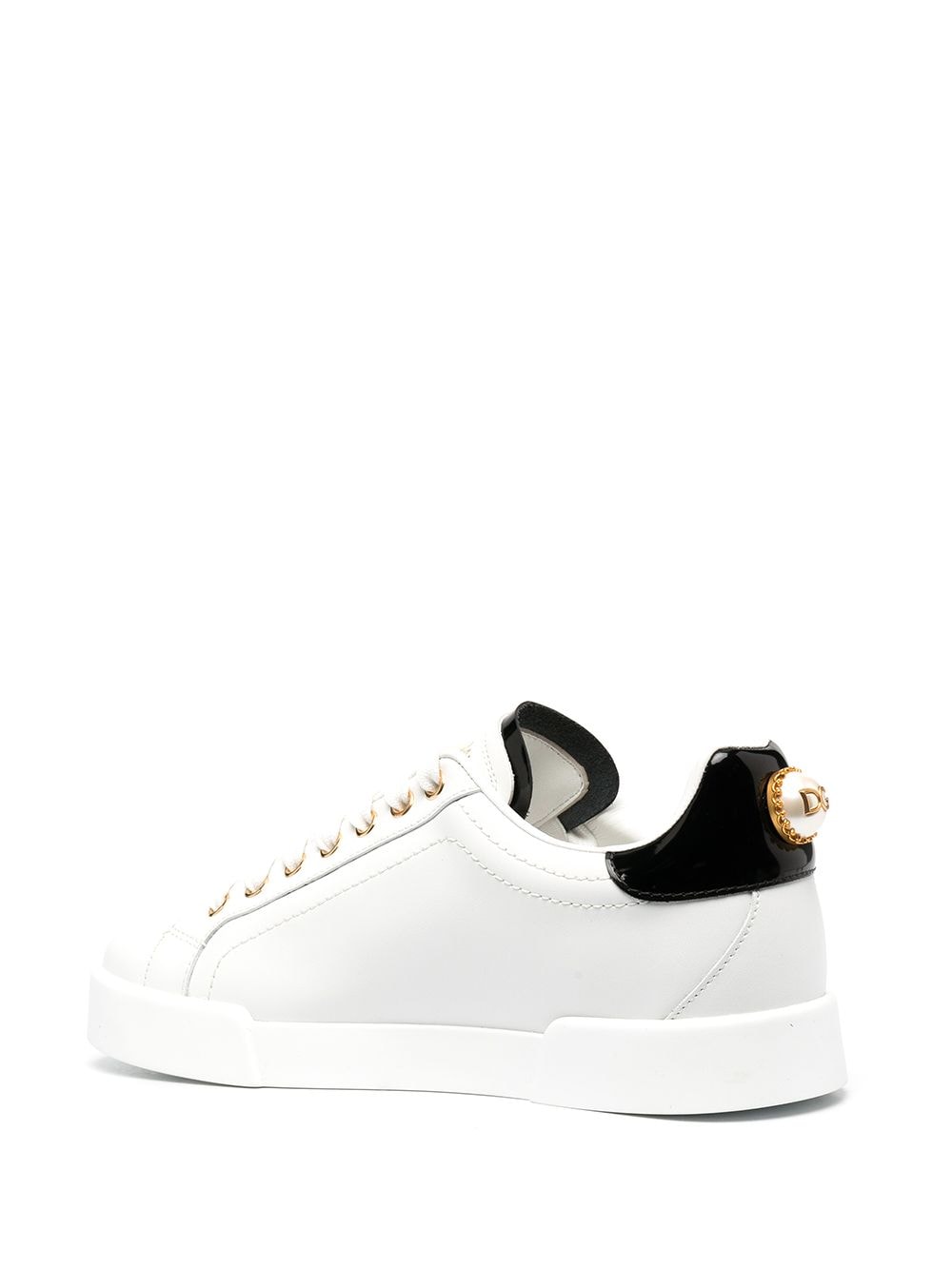 Dolce & Gabbana DOLCE & GABBANA- Portofino Leather Sneakers