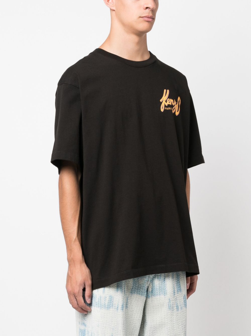 Kenzo KENZO- Archive Oversize Logo Cotton T-shirt