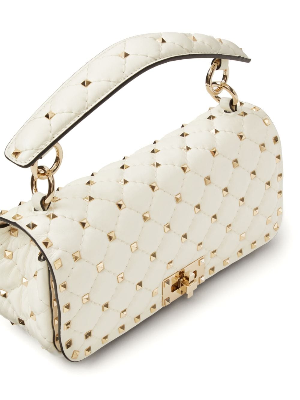 VALENTINO GARAVANI VALENTINO GARAVANI- Small Rockstud Spike Leather Shoulder Bag