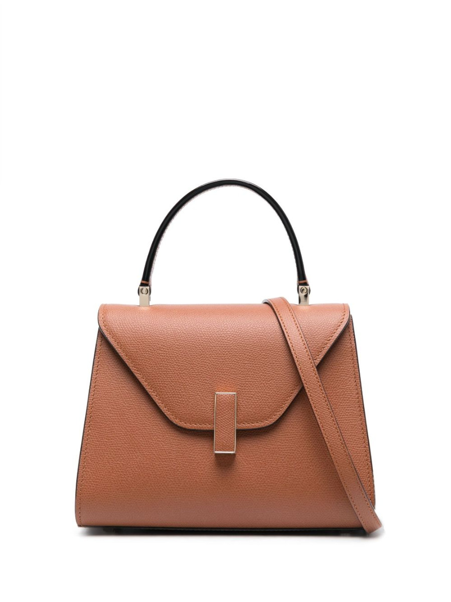 Valextra VALEXTRA- Iside Mini Leather Handbag