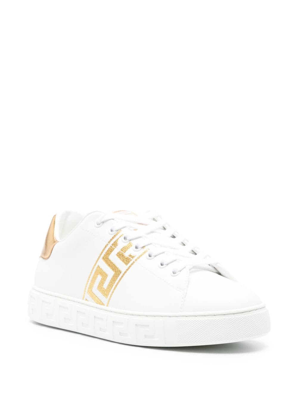 Versace VERSACE- Greca Embroidered Sneakers