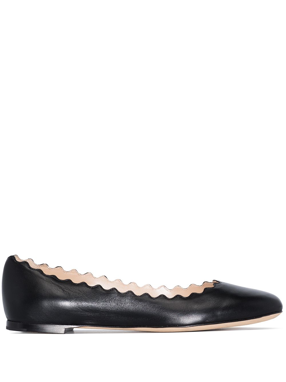 Chloé CHLOÉ- Lauren Leather Ballet Flats