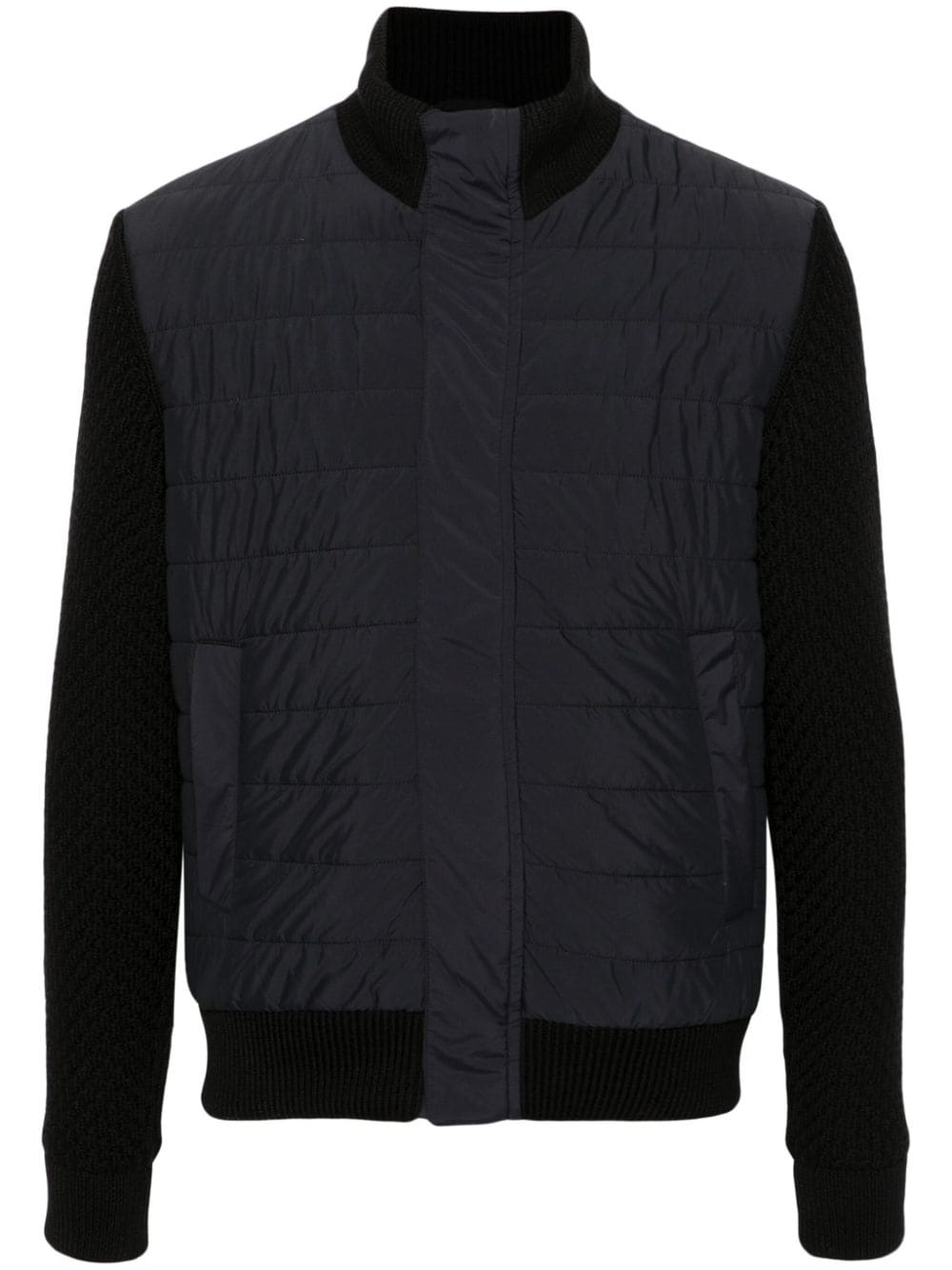 Herno HERNO- Nylon And Wool Bomber Jacket