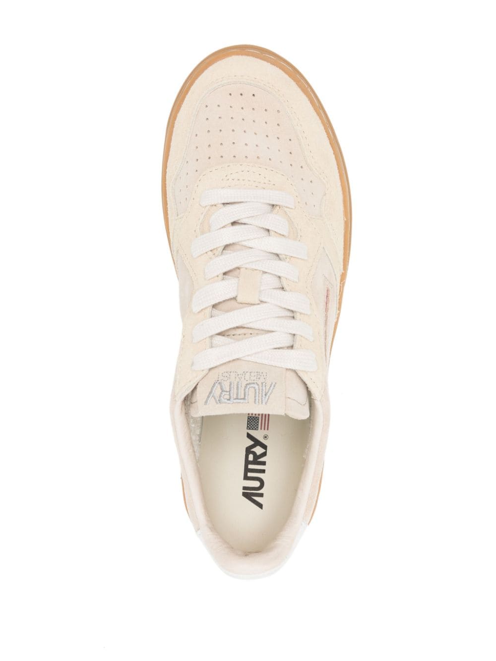 AUTRY AUTRY- Medalist Low Suede Sneakers