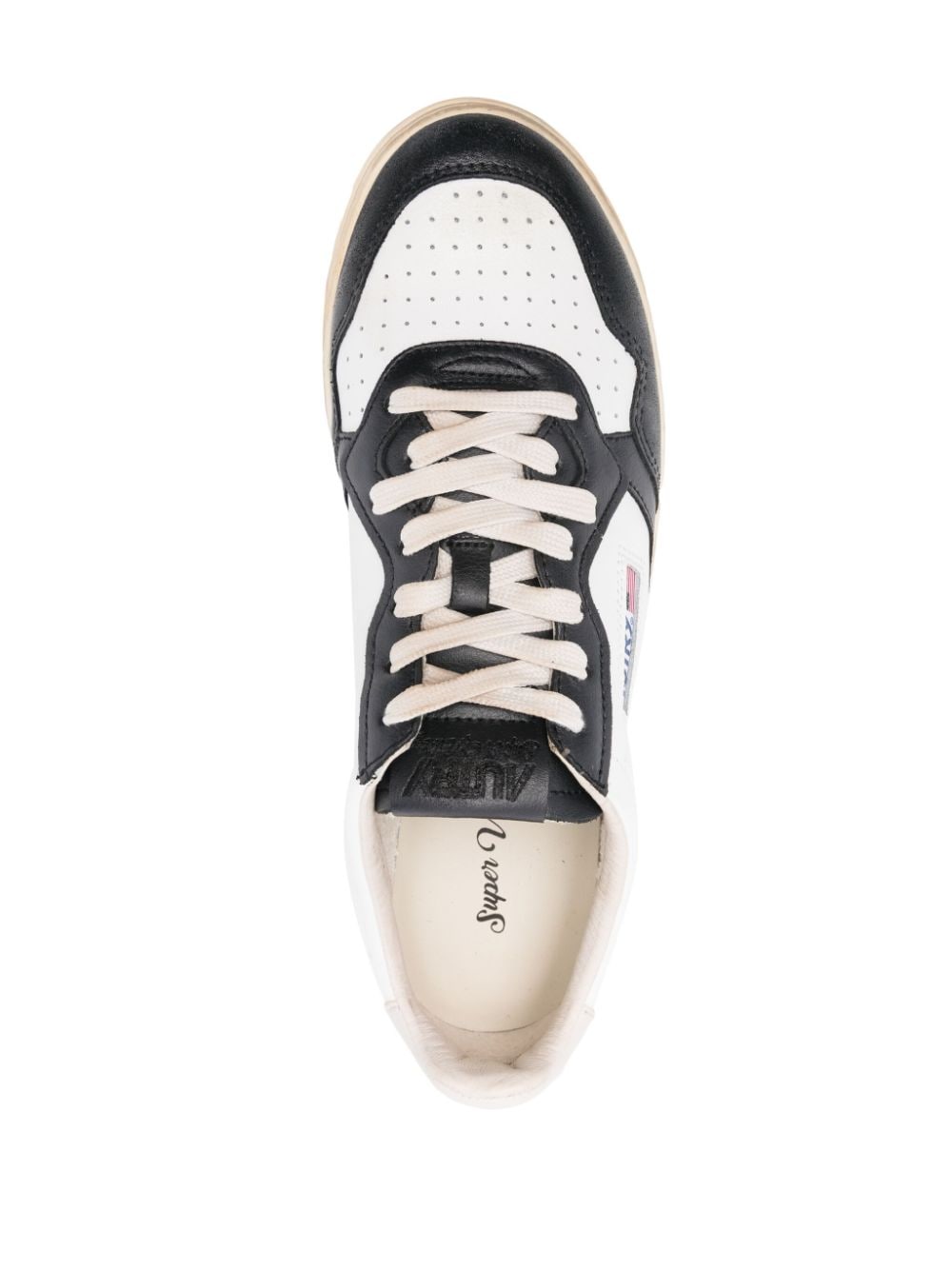 AUTRY AUTRY- Super Vintage Low Leather Sneakers