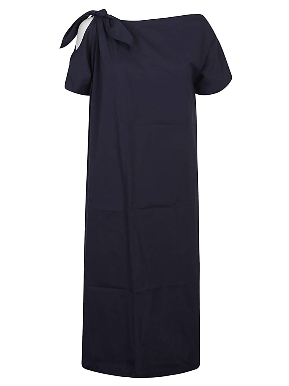 Liviana Conti LIVIANA CONTI- One-shoulder Cotton Blend Long Dress