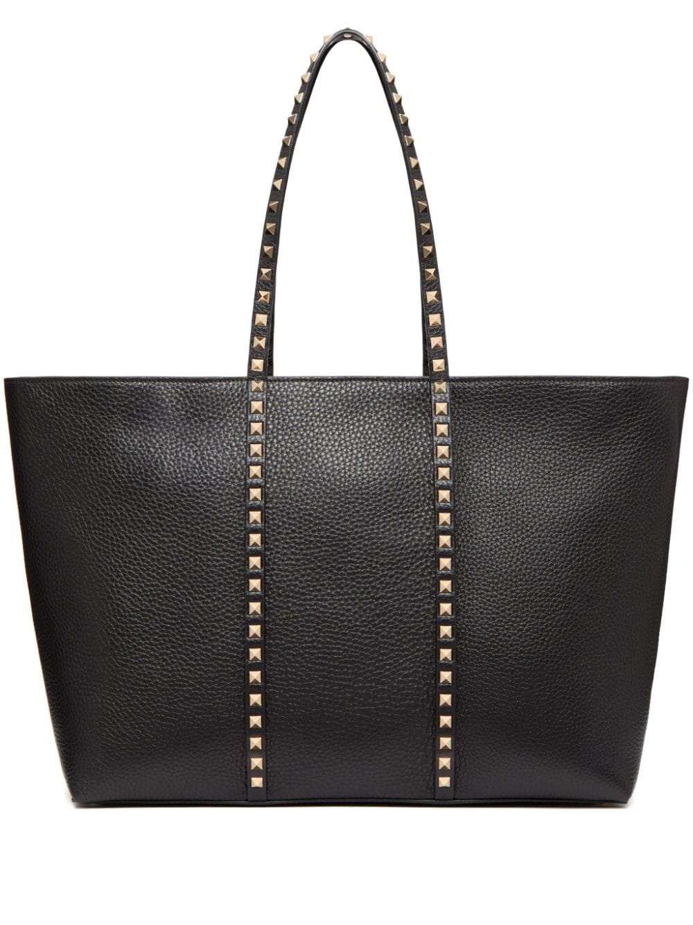 VALENTINO GARAVANI VALENTINO GARAVANI- Rockstud Leather Tote Bag