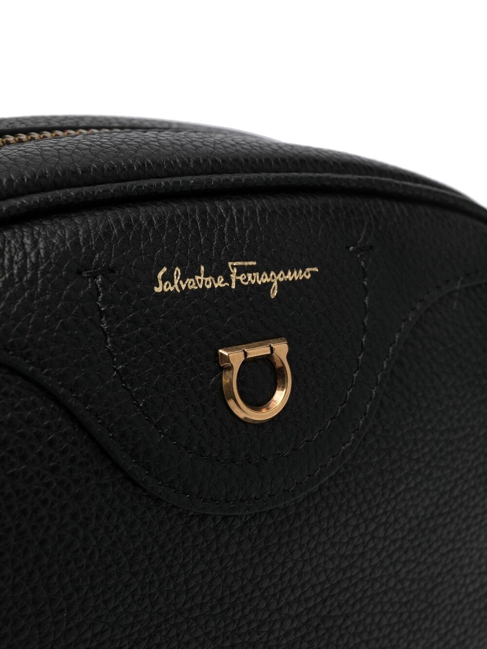 Ferragamo FERRAGAMO- Travel Leather Shoulder Bag