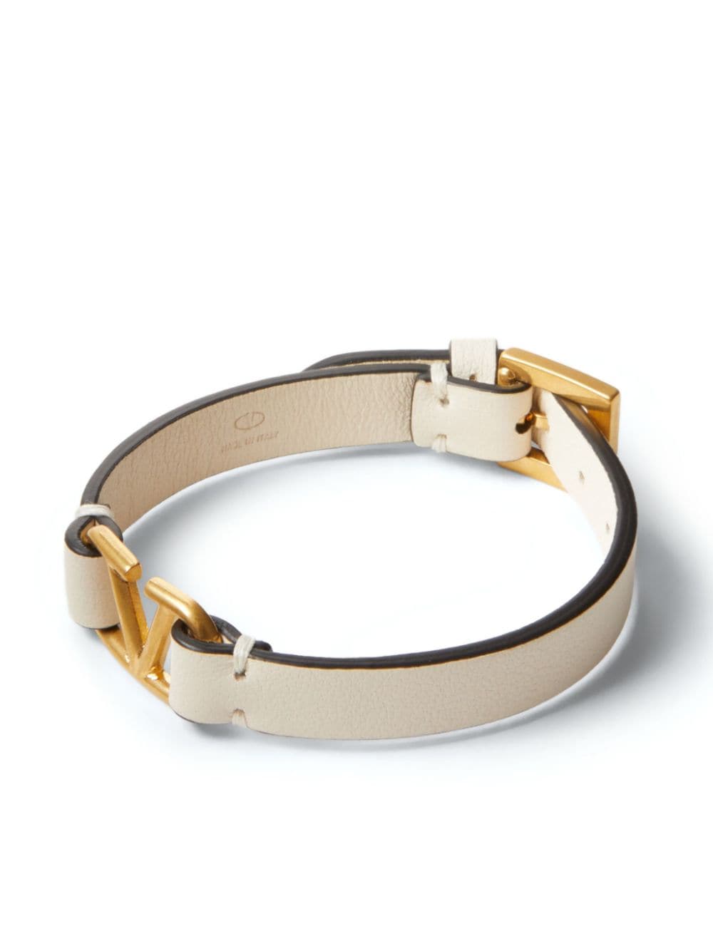 VALENTINO GARAVANI VALENTINO GARAVANI- Vlogo Signature Leather Bracelet