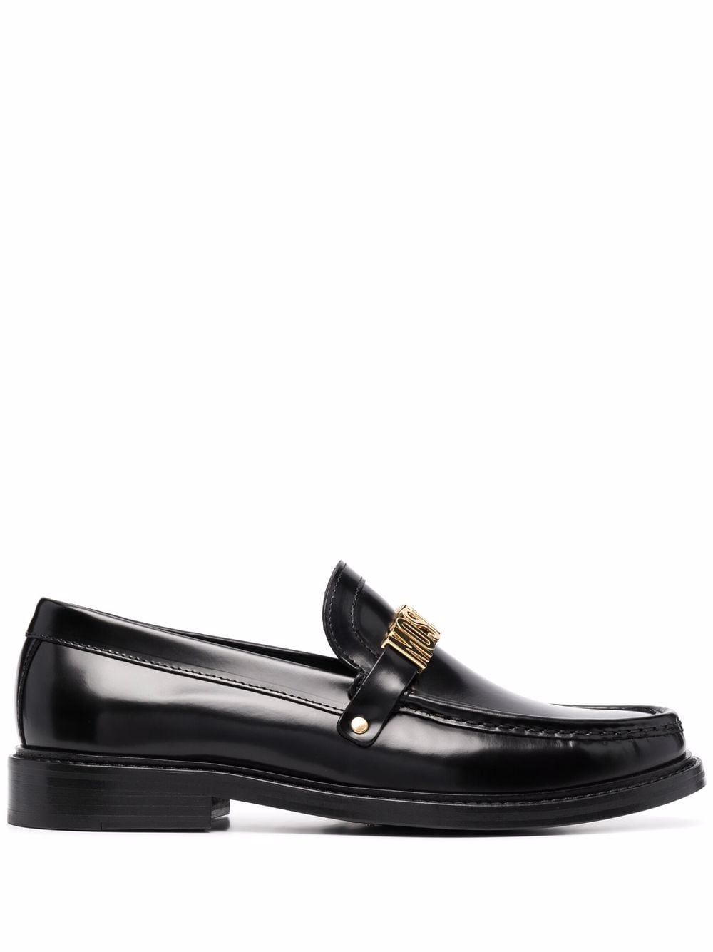 Moschino MOSCHINO- Leather Moccasin