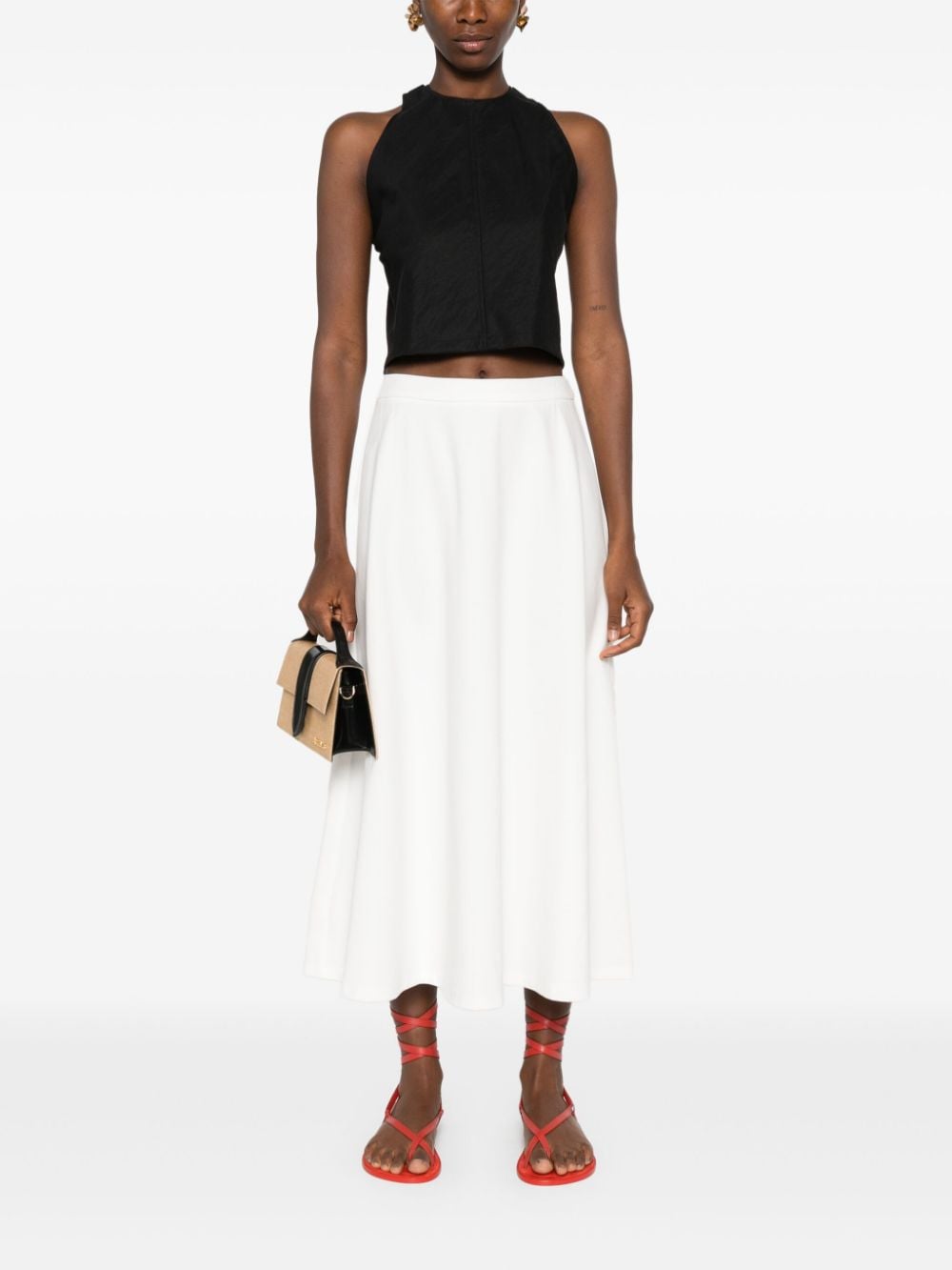 Staud STAUD- Midi Skirt