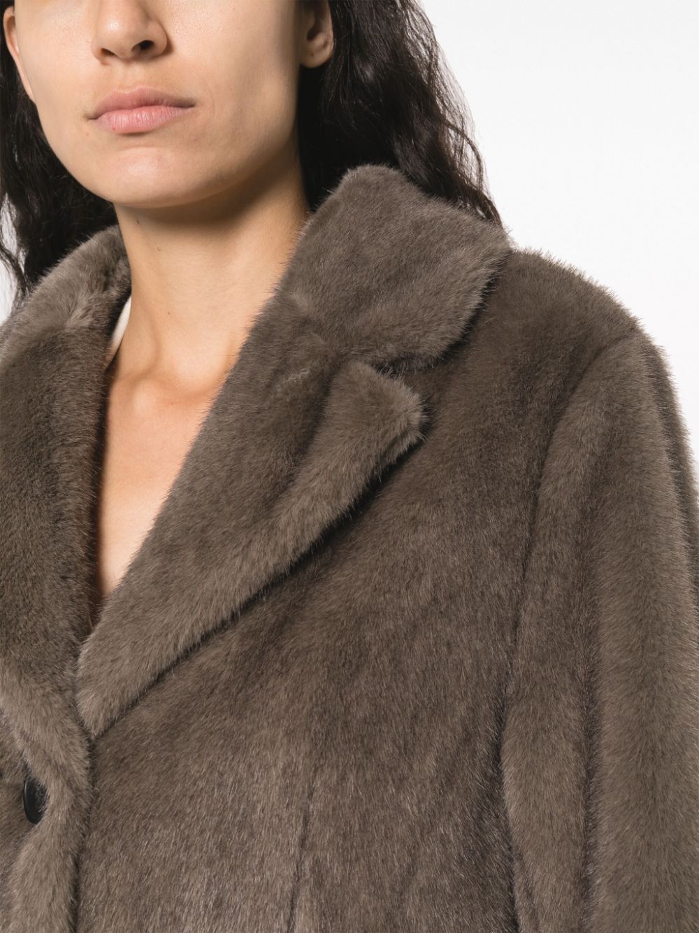 Stand STAND- Odette Faux Fur Coat